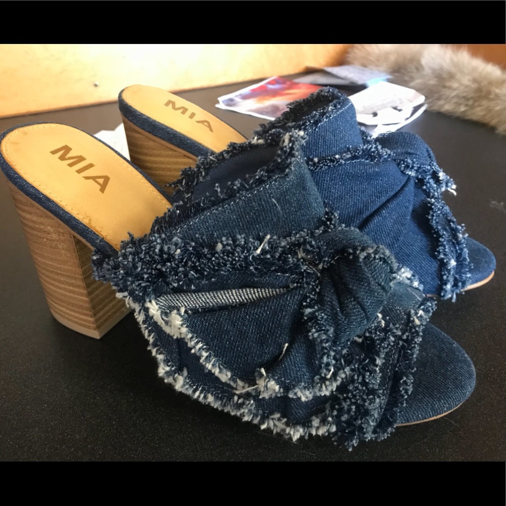 MÍA knotted denim miles from forever 21, neverworn